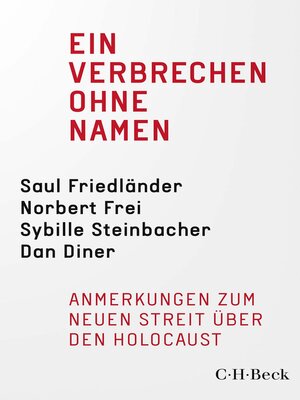 cover image of Ein Verbrechen ohne Namen